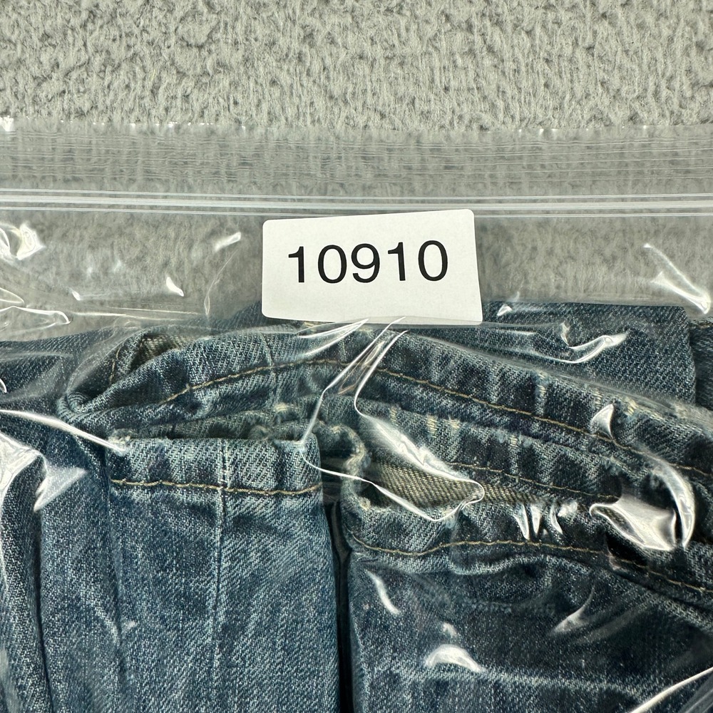 Aeropostale Essex Straight Leg Jeans Mens 30x30 Blue Distressed Ripped Y2K - Picture 11 of 11